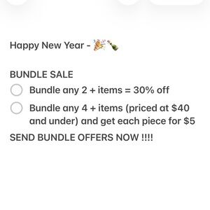 Bundle deal
